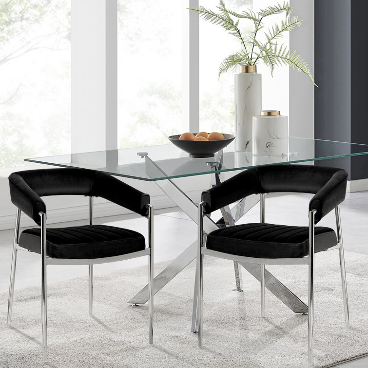 Wayfair gray best sale dining chairs